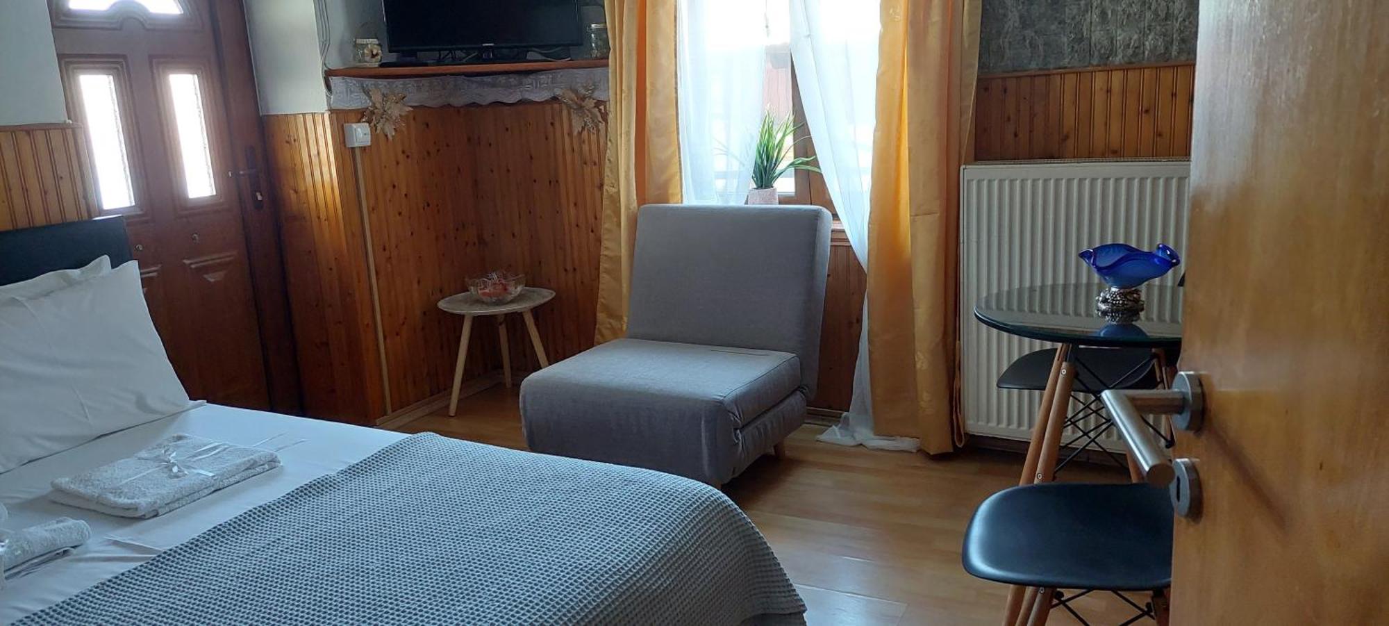 Διαμερισμα Χωρητικοτητασ Μεχρι 4 Ατομων Κεντρικα! Metsovo Exterior foto
